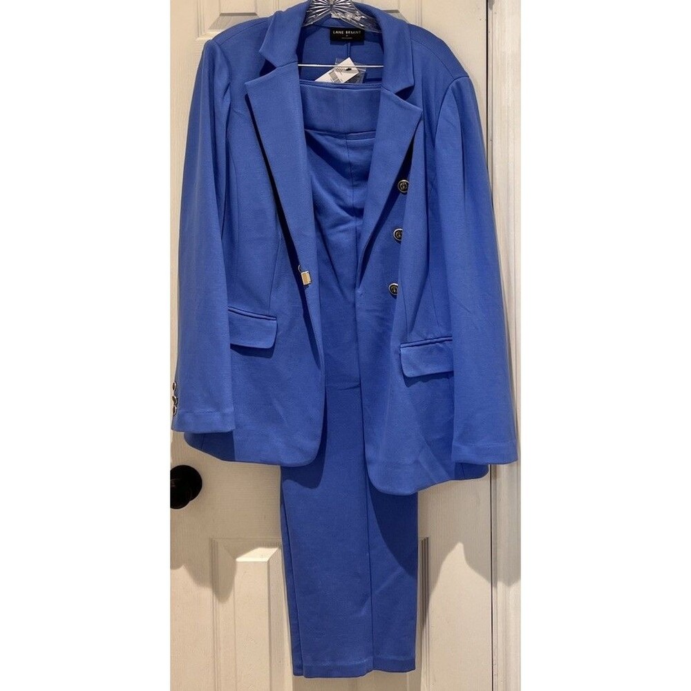 Lane Bryant Periwinkle Blue Pants Suit Size 16
